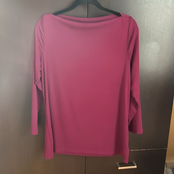 Old Navy long sleeves, T shirt for women size XL. 1 Black, and 1 Wine colour. - Picture 1 of 10